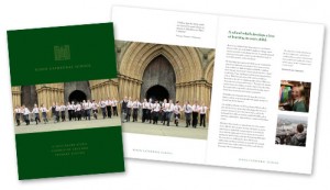 Cathedral School Ripon - Case Study Website, Prospectus, iPhone App