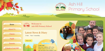 Ash Hill School website