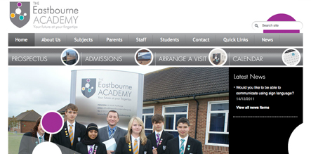The Eastbourne Academy Website