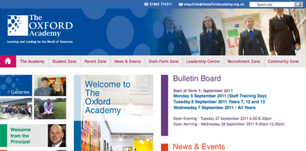 Oxford Academy Website