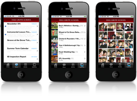 School iPhone app
