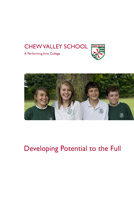 Chew Valley School Prospectus